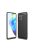 RMPACK Xiaomi Mi 10T 5G / Mi 10T Pro 5G Szilikon Tok Ütésállókivitel Karbon Mintázattal Fekete