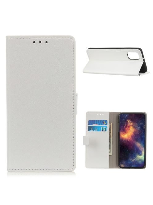 RMPACK Xiaomi Poco M3 Notesz Tok Kitámasztható Bankkártyatartóval Fehér