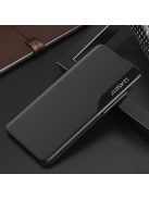 RMPACK Samsung Galaxy A32 5G Notesz Tok Ablakos View Window Series Kitámasztható Fekete