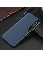 RMPACK Samsung Galaxy A32 5G Notesz Tok Ablakos View Window Series Kitámasztható Kék