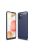 RMPACK Samsung Galaxy A32 5G Szilikon Tok Ütésállókivitel Karbon Mintázattal Sötétkék