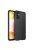 RMPACK Samsung Galaxy A32 5G Szilikon Tok Bőrmintázattal TPU Prémium Fekete