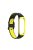 RMPACK Samsung Galaxy Fit 2 Szilikon Óraszíj Pótszíj SM-R220 Bi-COLOR Fekete/Sárga