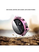 RMPACK Huawei Watch GT 2 Pro / Classic / Sport Védőkeret Rózsaszín + Beépített Képernyővédő Üveg