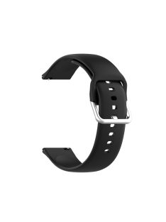   RMPACK Huawei Watch GT 2 Pro Pótszíj Óraszíj Szilikon ( L ) Méret 22mm Elegant Series Fekete