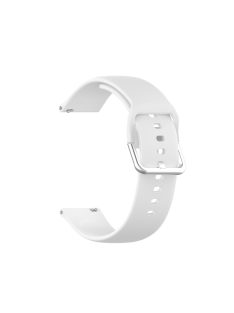  RMPACK Huawei Watch GT 2 Pro Pótszíj Óraszíj Szilikon ( L ) Méret 22mm Elegant Series Fehér