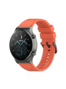 RMPACK Huawei Watch GT 2 Pro Szilikon Óraszíj Pótszíj Prémium 22mm Narancssárga