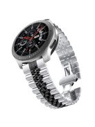 RMPACK Huawei Watch GT 2 Pro Pótszíj Fémszíj Óraszíj New Style Series Ezüst-Fekete
