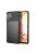 RMPACK Samsung Galaxy A12 Szilikon Tok Twill Ütésálló Thunder Series Kivitel Fekete