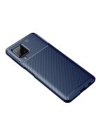 RMPACK Samsung Galaxy A12 Tok Szilikon TPU NEW Carbon Fiber - Karbon Minta Sötétkék