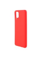 RMPACK Samsung Galaxy A12 Mintás Szilikon Tok TPU Csúszásmentes Candy Series Piros