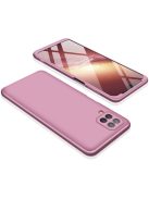 RMPACK Samsung Galaxy A12 Ütésálló Tok GKK 3in1 Műanyag Rózsaszín