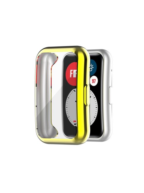 RMPACK Huawei Watch Fit Kijelzővédő Keret TPU Arany