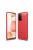 RMPACK Samsung Galaxy A52 5G Szilikon Tok Ütésállókivitel Karbon Mintázattal Piros