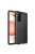 RMPACK Samsung Galaxy A52 5G Szilikon Tok Bőrmintázattal TPU Prémium Fekete
