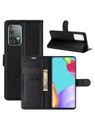 RMPACK Samsung Galaxy A52 5G Notesz Tok Business Series Kitámasztható Bankkártyatartóval Fekete