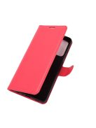 RMPACK Samsung Galaxy A52 5G Notesz Tok Business Series Kitámasztható Bankkártyatartóval Piros