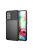 RMPACK Samsung Galaxy A72 5G Szilikon Tok Twill Ütésálló Thunder Series Kivitel Fekete