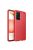 RMPACK Samsung Galaxy A72 5G Szilikon Tok Bőrmintázattal TPU Prémium Piros