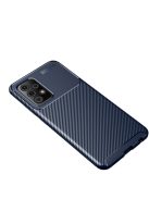 RMPACK Samsung Galaxy A72 5G Tok Szilikon TPU NEW Carbon Fiber - Karbon Minta Sötétkék