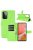 RMPACK Samsung Galaxy A72 5G Notesz Tok Business Series Kitámasztható Bankkártyatartóval Zöld