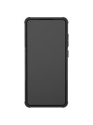 RMPACK Samsung Galaxy A72 5G Ütésálló Tok Kitámasztható 2in1 Hybrid Fekete