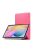 RMPACK Samsung Galaxy TAB S6 Lite 10.4 Notesz Tok ENAKY Silk Series SMART Funkcióval - Extra Slim Rózsaszín