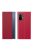 RMPACK Xiaomi Redmi Note 10 Notesz Tok Prémium View Window Ablakos Piros