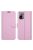 RMPACK Xiaomi Redmi Note 10 Notesz Tok Business Series V2 Kitámasztható Bankkártyatartóval Rózsaszín