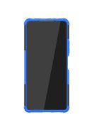 RMPACK Xiaomi Redmi Note 10 Pro Ütésálló Tok Kitámasztható 2in1 Hybrid Kék