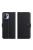 RMPACK Xiaomi Mi 11 Lite 4G/5G Notesz Tok Business Series V2 Kitámasztható Bankkártyatartóval Fekete