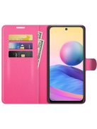 RMPACK Xiaomi Redmi Note 10 5G / Poco M3 Pro Notesz Tok Business Series V2 Kitámasztható Bankkártyatartóval Pink