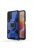 RMPACK Xiaomi Redmi Note 10 5G / Poco M3 Pro Ütésálló Tok Raptor Edition PC+TPU Hybrid Mágneses Gyűrűvel Kék