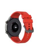 RMPACK Huawei Watch 3 / Watch 3 Pro Pótszíj Szilikon Óraszíj 22mm Piros