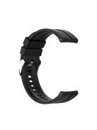 RMPACK Huawei Watch 3 Pro / Watch 3 Óraszíj Pótszíj Sport Style Szilikon Szíj 22mm Fekete