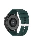 RMPACK Huawei Watch 3 Pro / Watch 3 Óraszíj Pótszíj Sport Style Szilikon Szíj 22mm Sötétzöld