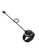RMPACK Huawei Watch 3 Pro / Watch 3 Wireless Töltő Dokkoló Állomás USB Fekete