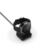 RMPACK Huawei Watch 3 Pro / Watch 3 Dokkoló Állomás Töltő Szilikon Tartóval Fekete