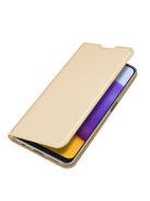 RMPACK Samsung Galaxy A22 5G Tok Dux Ducis Skin Pro Series Notesz Kártyatartóval Premium Arany