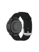 RMPACK Xiaomi Amazfit T-REX Pótszíj Nylon Szövet Óraszíj Fekete