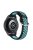 RMPACK Samsung Galaxy Watch4 Classic 46mm, 44mm Óraszíj Szilikon Pótszíj Sport Hollow Style Fekete/Cián