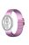 RMPACK Samsung Galaxy Watch4 42mm Pótszíj Óraszíj Szövet Szíj Nylon Rhombus Style Lila