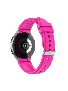   RMPACK Samsung Galaxy Watch4 40mm 42mm / Watch4 Classic 44mm Classic 46mm Óraszíj Szilikon Pótszíj TrendyStyle Pink