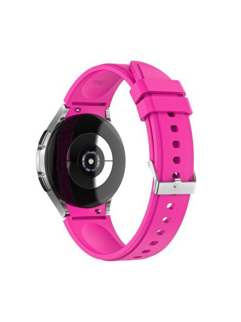 RMPACK Samsung Galaxy Watch4 40mm 42mm / Watch4 Classic 44mm Classic 46mm Óraszíj Szilikon Pótszíj TrendyStyle Pink