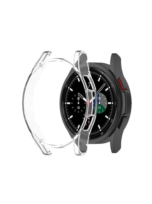 RMPACK Samsung Galaxy Watch4 Classic 42mm Védőkeret TPU Szilikon Áttetsző