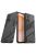 RMPACK Honor 50 / Huawei Nova 9 Tok Ütésállókivitel Kitámasztható PC + TPU 2in1 Anti-Drop Series Kameralencse védelemmel Fekete