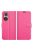 RMPACK Honor 50 / Huawei Nova 9 Notesz Tok Business Series Kitámasztható Bankkártyatartóval Pink