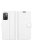 RMPACK Xiaomi Redmi 10 Notesz Tok Business Series Kitámasztható Bankkártyatartóval Fehér