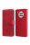 RMPACK Honor 50 Lite / Huawei Nova 8i Notesz Tok Business Series V3 Kitámasztható Bankkártyatartóval Piros