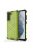 RMPACK Samsung Galaxy S21 FE Ütésállókivitel Szilikon Tok Honeycomb Shock-Proof TPU Zöld
